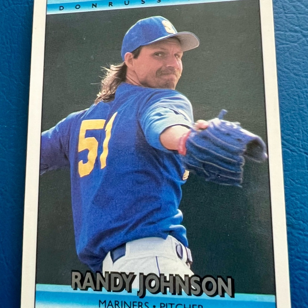 Randy Johnson Baseball Card